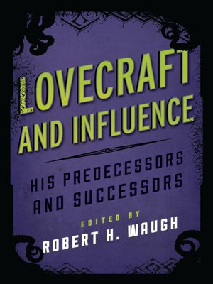 cover image of Lovecraft and Influence